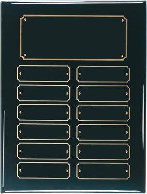 Example of perpetual recognition plaque