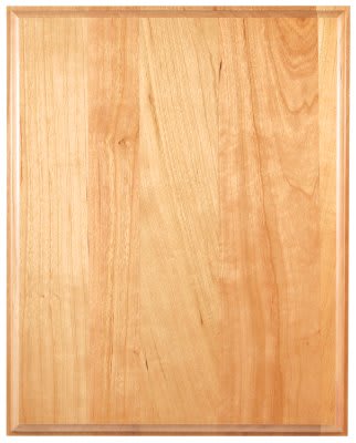 Example of classic cherry recognition plaque