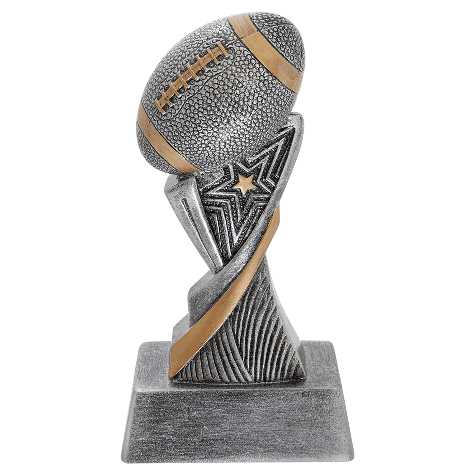 Example of football resin award