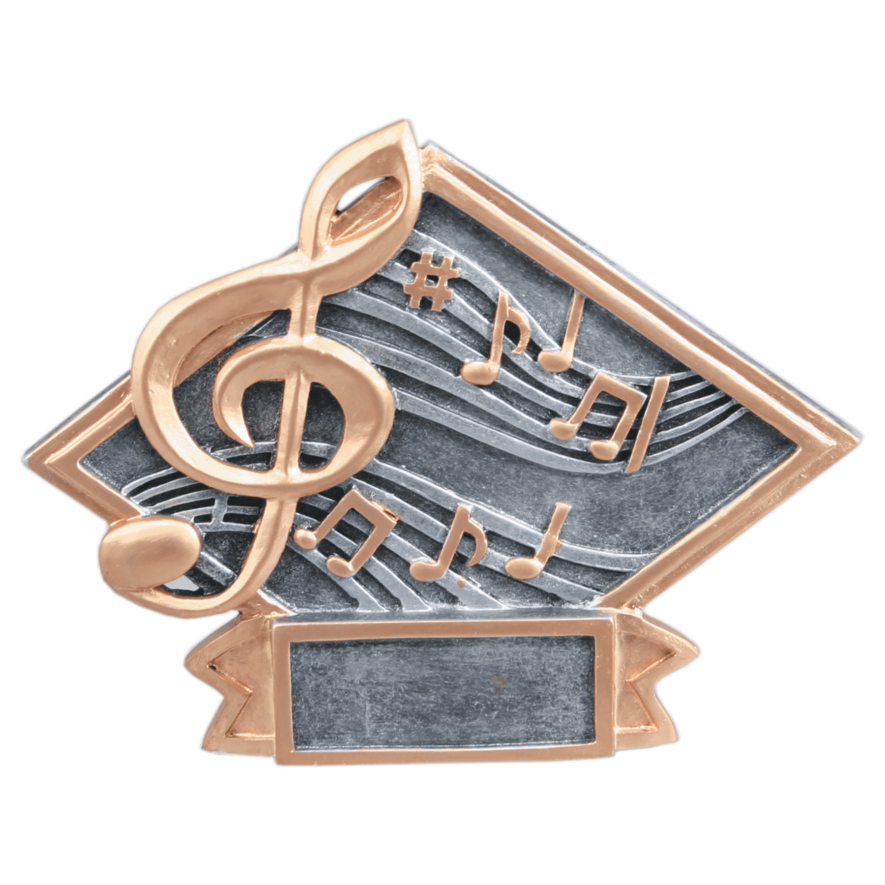 Example of music resin award