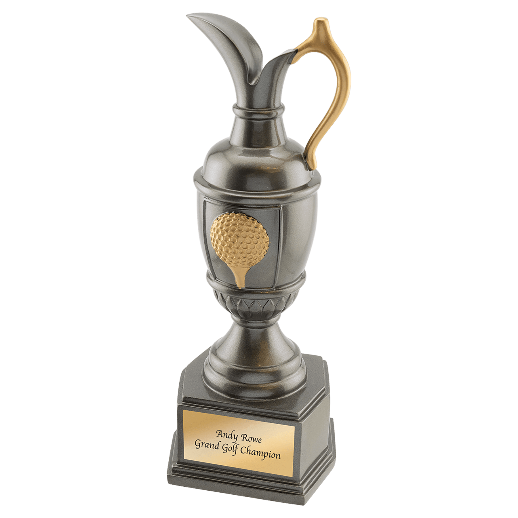 Example of golf resin award