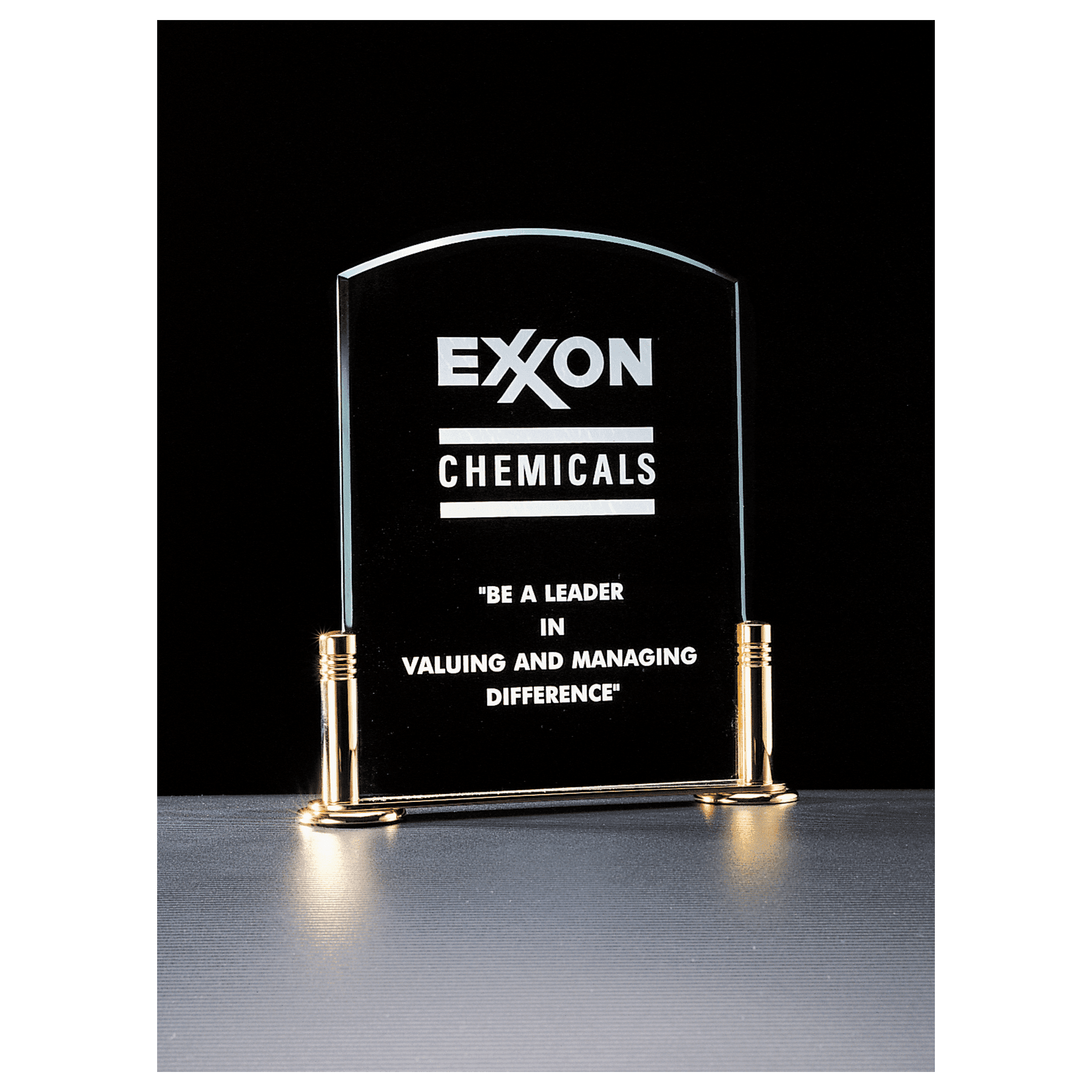 Example of classic jade acrylic award
