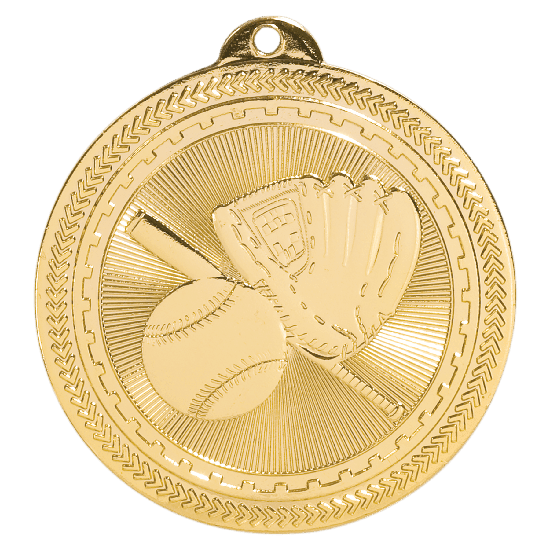 Example of baseball & softball medal