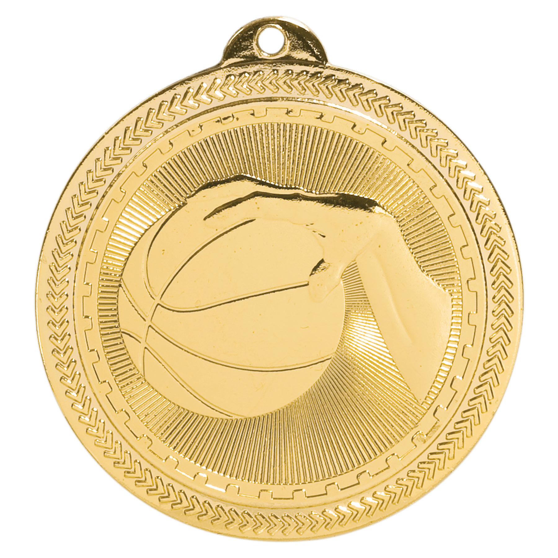Example of basketball medal