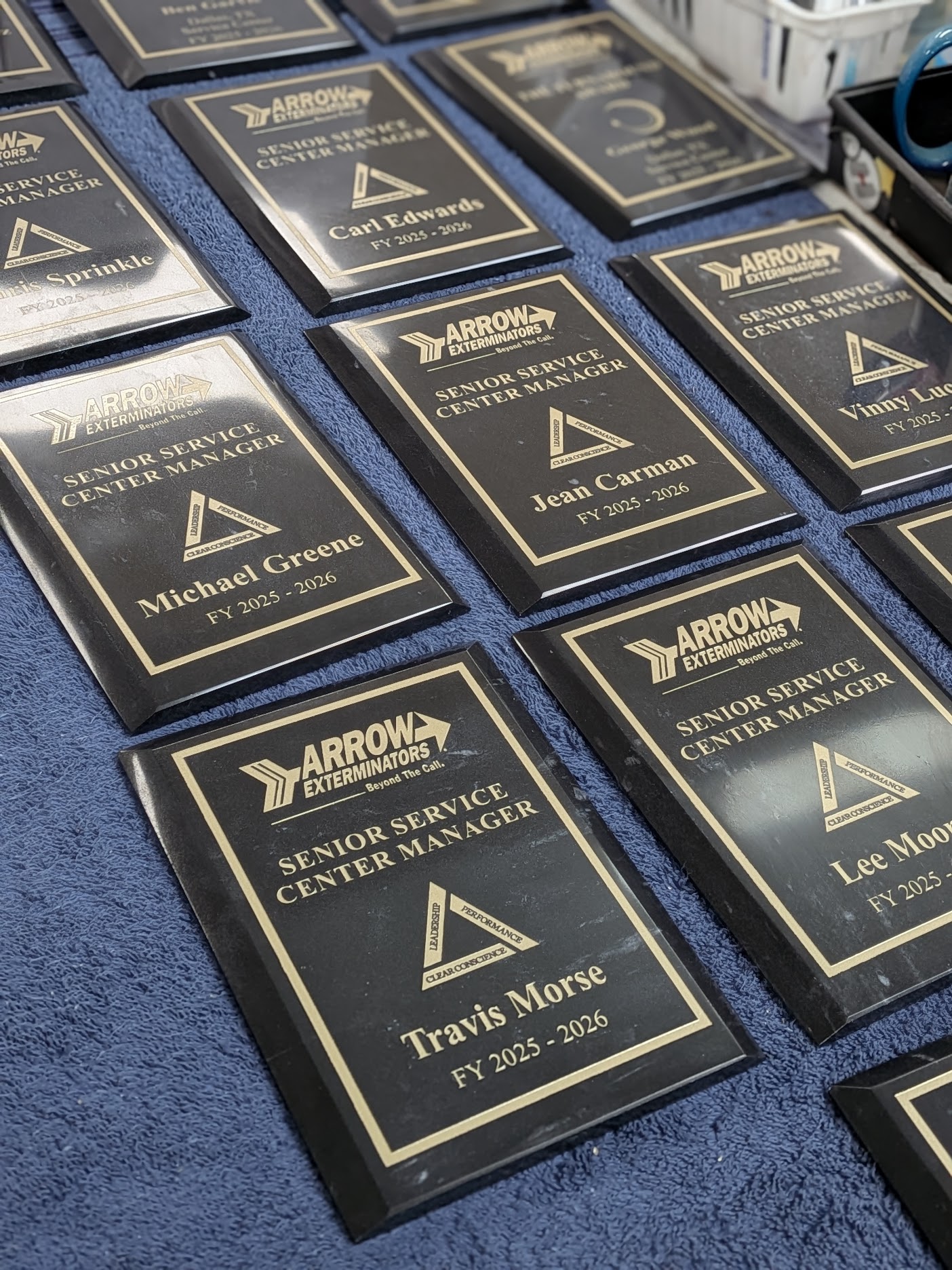 Leadership Recognition Plaques