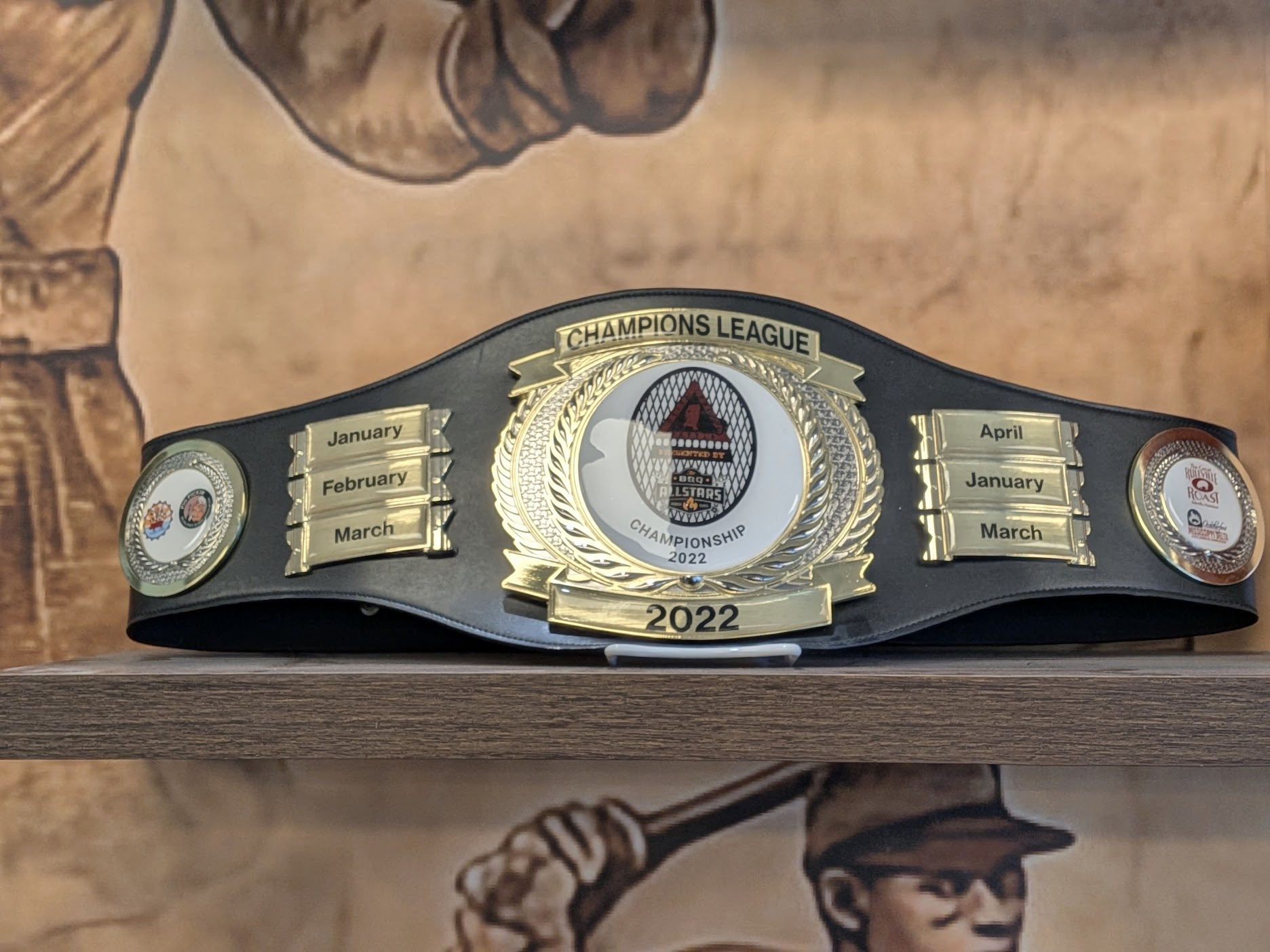 Custom championship belt
