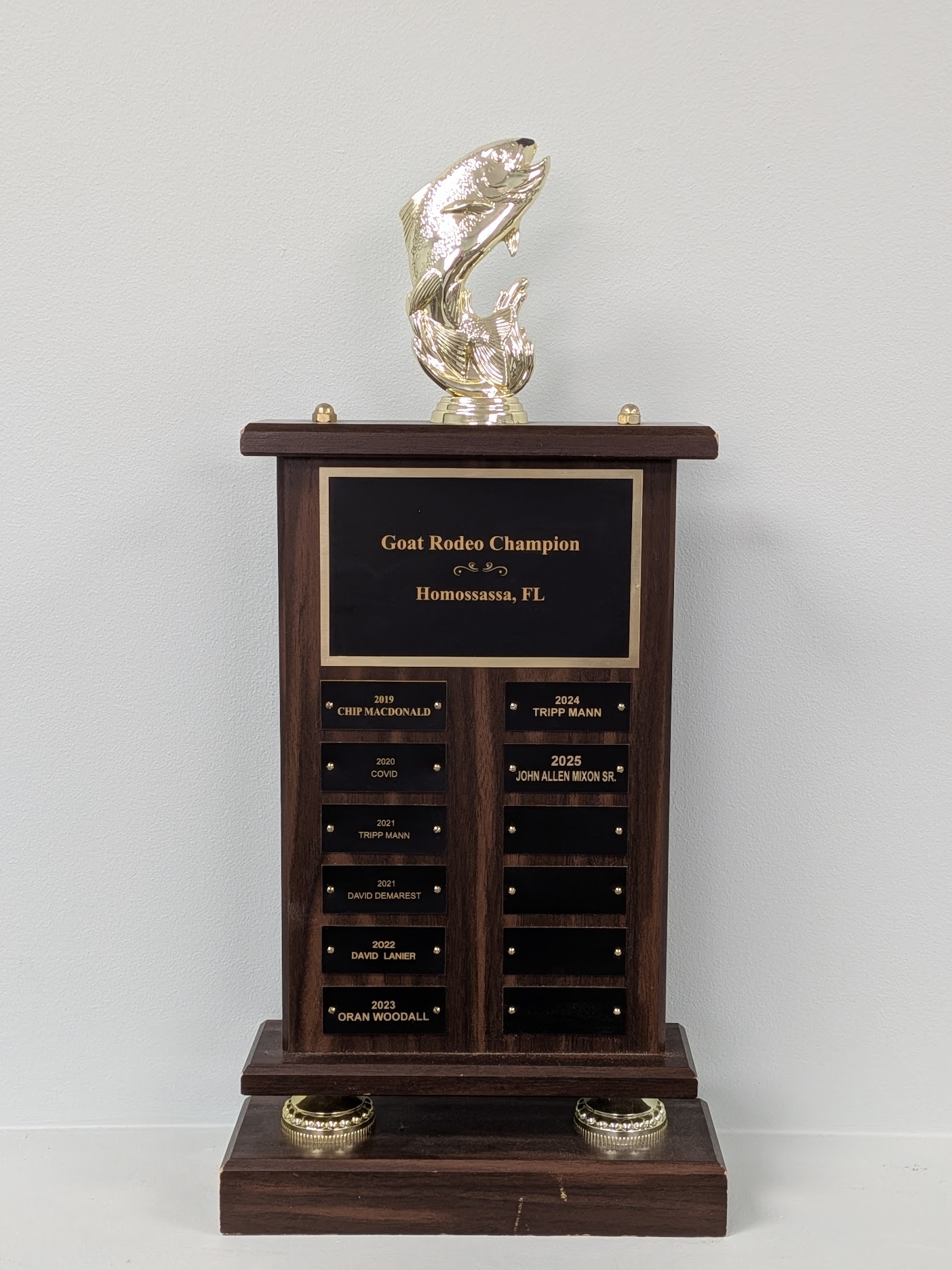 Custom golf award